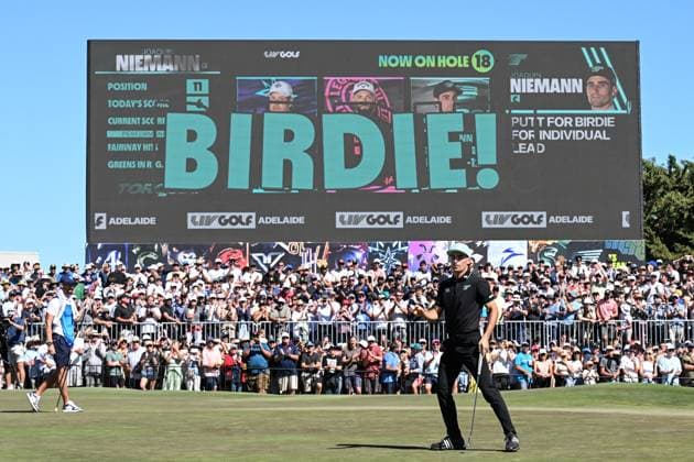 Golf, LIV Golf Tournament in Adelaide