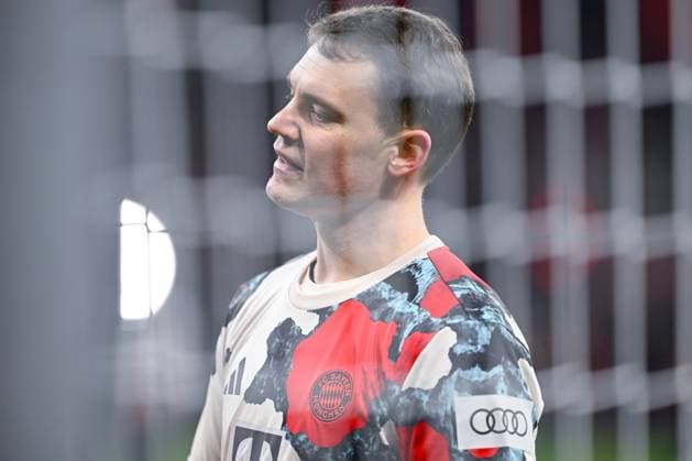 15 02 2025, Soccer, Bundesliga, 22 Matchday Season 2024 2025, Bayer 04 Leverkusen FC Bayern Munich, Goalkeeper Manuel Neuer FC Bayern Munich xRHR PHOTO TKx Copyright: RHR-FOTOx RHR-FOTO TK