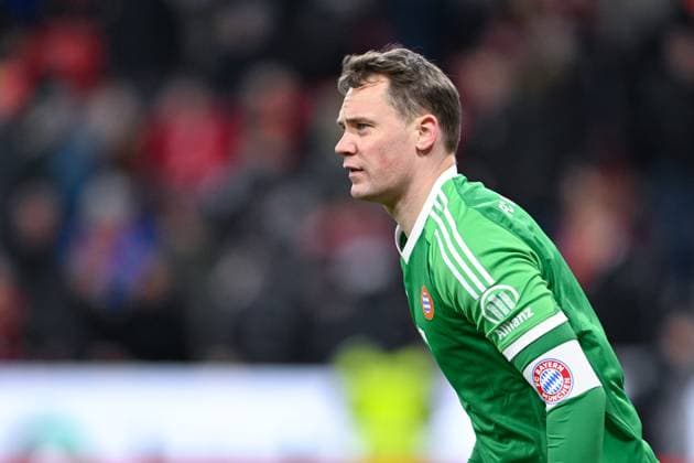 15 02 2025, Soccer, Bundesliga, 22 Matchday Season 2024 2025, Bayer 04 Leverkusen FC Bayern Munich, Goalkeeper Manuel Neuer FC Bayern Munich xRHR PHOTO TKx Copyright: RHR-FOTOx RHR-FOTO TK