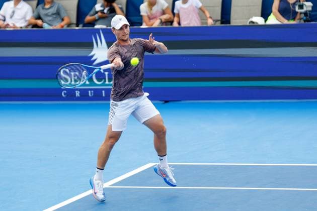 Tennis, ATP tournament in Delray Beach