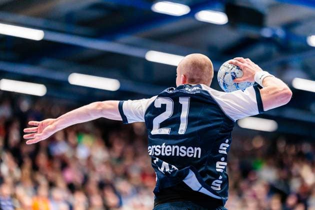 Leve Carstensen TBV Lemgo Lippe, 21 in goal GER, TBV Lemgo Lippe vs Fuechse Berlin, Handball, 1 Bundesliga, Matchday 19, Season 2024 2025, 16 02 2025 GER, TBV Lemgo Lippe vs Fuechse Berlin, Handball, 1 Bundesliga, Matchday 19, Season 2024 2025, 16 02 2025 Lemgo Copyright: xEibner-Pressefoto JanxRollingerx EP_JSK