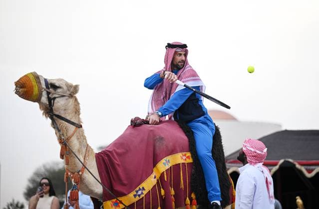 Tennis, ATP Tournament in Doha , Photo shoot