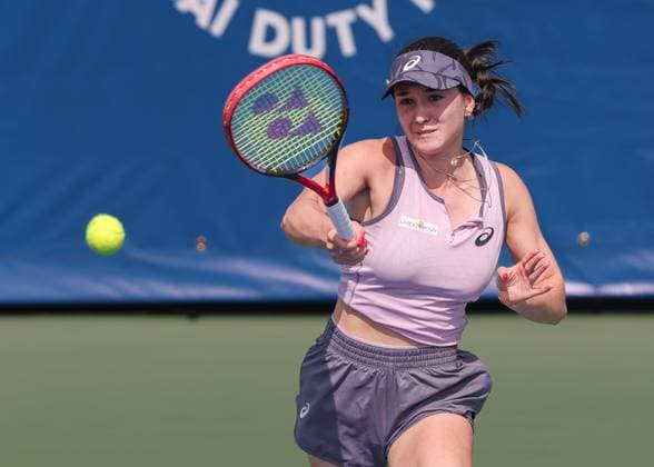 Eva Lys GER , Dubai Duty Free Tennis Championships, Dubai, U A E Copyright: xJuergenxHasenkopfx