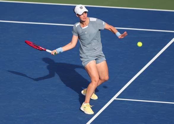 Anhelina Kalinina UKR , Dubai Duty Free Tennis Championships, Dubai, U A E Copyright: xJuergenxHasenkopfx
