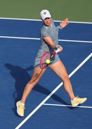 Anhelina Kalinina UKR , Dubai Duty Free Tennis Championships, Dubai, U A E Copyright: xJuergenxHasenkopfx