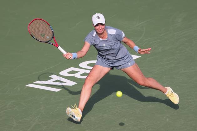 Anhelina Kalinina UKR , Dubai Duty Free Tennis Championships, Dubai, U A E Copyright: xJuergenxHasenkopfx