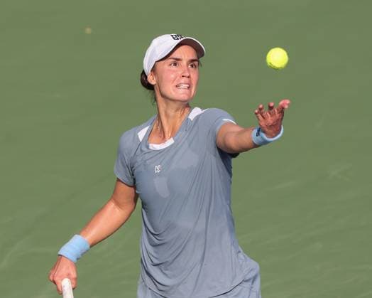 Anhelina Kalinina UKR , Dubai Duty Free Tennis Championships, Dubai, U A E Copyright: xJuergenxHasenkopfx