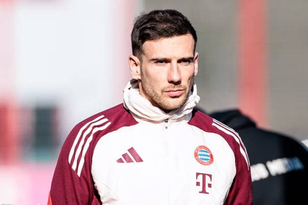 UEFA Champions League final training FC Bayern Munich 17 02 2025 Leon Goretzka FC Bayern Munich, 8 on the way to training UEFA Champions League final training FC Bayern Munich before the match against Celtic FC, Munich, training ground at Säbenerstr. on 17 02 2025 Copyright: xBEAUTIFULxSPORTS Wunderlx