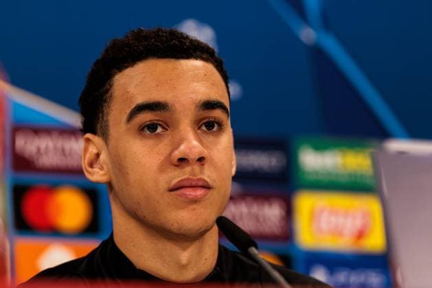 UEFA Champions League press conference FC Bayern Munich 17 02 2025 Jamal Musiala FC Bayern Munich, 42 UEFA Champions League press conference FC Bayern Munich before the match against Celtic FC, Munich, training ground at Säbenerstr on 17 02 2025 Copyright: xBEAUTIFULxSPORTS Wunderlx