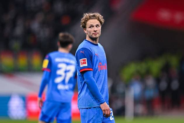 15 02 2025, Football, Bundesliga, 22 Matchday Season 2024 2025, Eintracht Frankfurt Holstein Kiel, Fiete Arp Holstein Kiel , xRHR PHOTO TKx Copyright: RHR-FOTOx RHR-FOTO TK