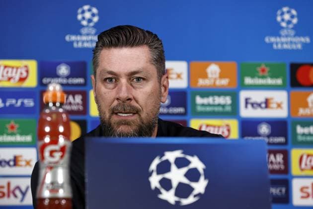 Football, CL, Feyenoord Rotterdam, Press conference