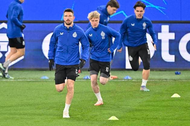 Atalanta v Club Brugge - UEFA Champions League Media Activities 17 02 2025 BERGAMO, ITALY - FEBRUARY 17 : Mechele Brandon defender of Club Brugge pictured during a training session ahead of the UEFA Champions League 2024 25 knockout phase play-off match second leg between Atalanta and Club Brugge on February 17, 2025 in Bergamo, Italy, 17 02 2025 Bergamo Italy  Copyright: xJanxDexMeuleneirx