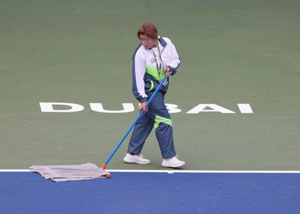 Dubai Tennis Feature Tennis Dubai Duty Free Tennis Championships ATP WTA Dubai Duty Free Tennis Stadium Dubai United Arab Emirates 18 February 2025 Copyright: xJuergenxHasenkopfx