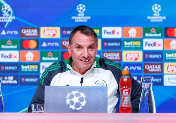 Celtic and Bayern Munich 17.02.2025 Celtic and Bayern Munich pressers, Munich, Brendan Rodgers  Copyright: xKennyxRamsay.x78xNewarkxStreet.x NINTCHDBPICT000972910940