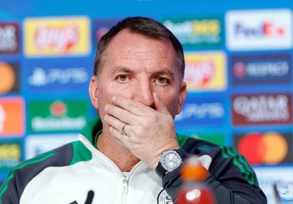 Celtic and Bayern Munich 17.02.2025 Celtic and Bayern Munich pressers, Munich, Brendan Rodgers  Copyright: xKennyxRamsay.x78xNewarkxStreet.x NINTCHDBPICT000972910901