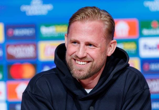 Celtic and Bayern Munich 17.02.2025 Celtic and Bayern Munich pressers Kasper Schmeichel  Copyright: xKennyxRamsay.x78xNewarkxStreet.x NINTCHDBPICT000972911000