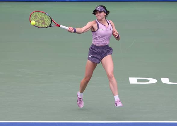 Eva Lys GER , Dubai Duty Free Tennis Championships, Dubai, U A E Copyright: xJuergenxHasenkopfx