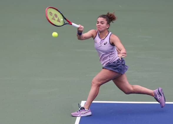 Jasmine Paolini, Dubai Duty Free Tennis Championships, Dubai, U A E Copyright: xJuergenxHasenkopfx