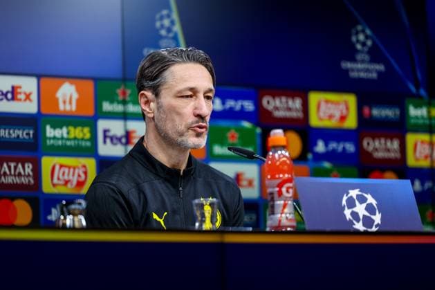 Football, CL, Borussia Dortmund, Press conference