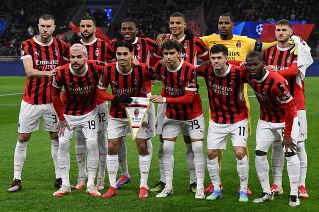 Cm Milano 18 02 2025 - Champions League Milan-Feyenoord foto Cristiano Mazzi Image nella foto: formazione Milan 