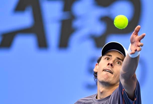 ATP, Tennis Herren QATAR EXXONMOBIL OPEN ROUND OF 32 Alex De Minaur of Australia competes in her round of 32 match against Roman Safiullin during the ATP Qatar ExxonMobil Open 2025 tennis tournament at the Khalifa International Tennis Complex in Doha, Qatar, on February 18, 2025. DOHA Qatar Copyright: xNoushadxThekkayilx