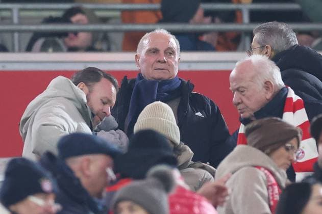 Member of the Supervisory Board and Honorary President Uli Hoeness FC Bayern Muenchen , FC Bayern Muenchen vs Celtic Glasgow, Football, Champions League, Play offs, Second leg, 18 02 2025 Muenchen Bayern Germany Copyright: xkolbert-press ChristianxKolbertx