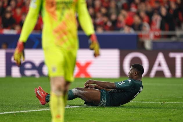 Breel Embolo (Monaco), FEBRUARY 18, 2025 - Football Soccer : Breel Embolo regret after miss shot during UEFA Champions League knockout phase play-offs 2nd leg match between SL Benfica 3-3 AS Monaco at the Estadio do SL Benfica in Lisbon, Portugal. Noxthirdxpartyxsales  (282203534)