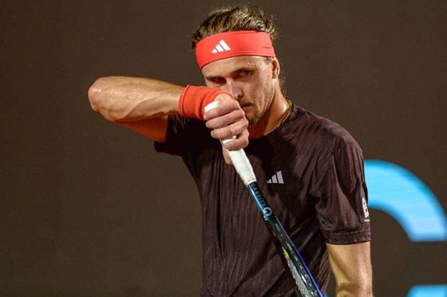 Sport Bilder des Tages Rio open, etapa do ATP, Tennis Herren world tour 500 Rio de janeiro (rj), 02 18 2025 - rio open atp 500 rj - alexander zverev during the rio open, a stage of the atp world tour 500, which takes place at the brazilian jockey club in gavea, south zone of rio de janeiro, this tuesday, february 18, 2025. (Foto: Clever Felix Thenews2 imago images) SPO  Copyright: xCleverxFelixx