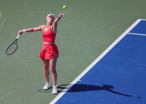 Peyton Stearns (USA), Dubai Duty Free Tennis Championships, Dubai, U.A.E. Copyright: xJuergenxHasenkopfx