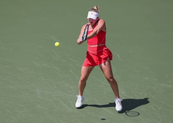 Peyton Stearns (USA), Dubai Duty Free Tennis Championships, Dubai, U.A.E. Copyright: xJuergenxHasenkopfx