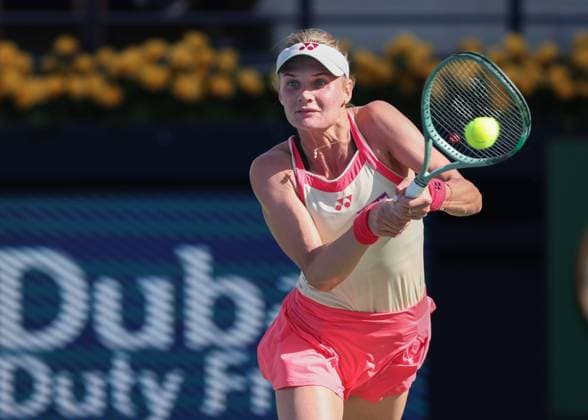 Dayana Yastremska UKR , Dubai Duty Free Tennis Championships, Dubai, U A E Copyright: xJuergenxHasenkopfx