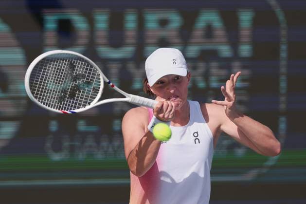 Iga Swiatek POL , Dubai Duty Free Tennis Championships, Dubai, U A E Copyright: xJuergenxHasenkopfx