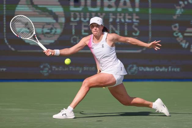 Iga Swiatek POL , Dubai Duty Free Tennis Championships, Dubai, U A E Copyright: xJuergenxHasenkopfx