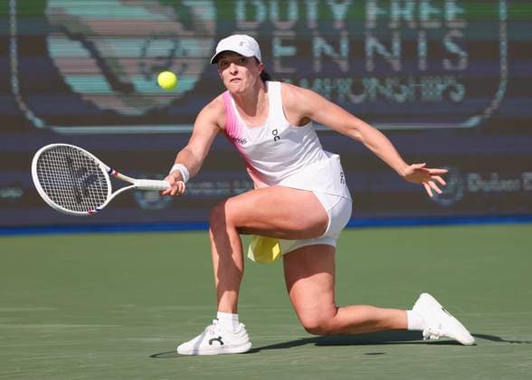 Iga Swiatek POL , Dubai Duty Free Tennis Championships, Dubai, U A E Copyright: xJuergenxHasenkopfx