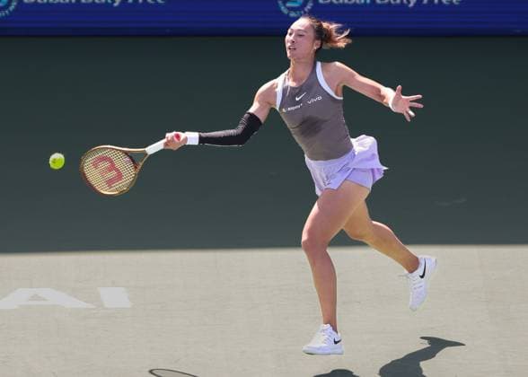Qinwen Zheng CHN , Dubai Duty Free Tennis Championships, Dubai, U A E Copyright: xJuergenxHasenkopfx