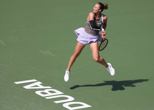 Qinwen Zheng CHN , Dubai Duty Free Tennis Championships, Dubai, U A E Copyright: xJuergenxHasenkopfx