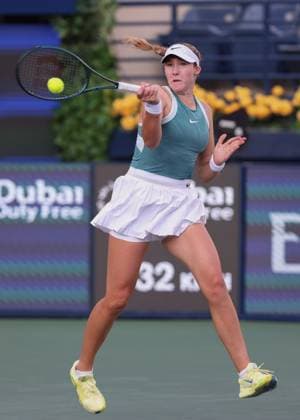 Mirra Andreeva, Dubai Duty Free Tennis Championships, Dubai, U A E Copyright: xJuergenxHasenkopfx