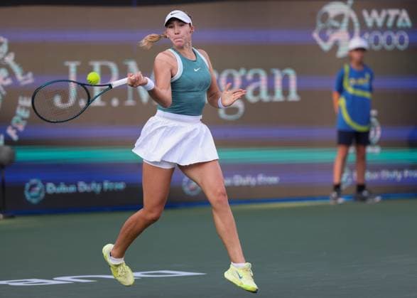 Mirra Andreeva, Dubai Duty Free Tennis Championships, Dubai, U A E Copyright: xJuergenxHasenkopfx