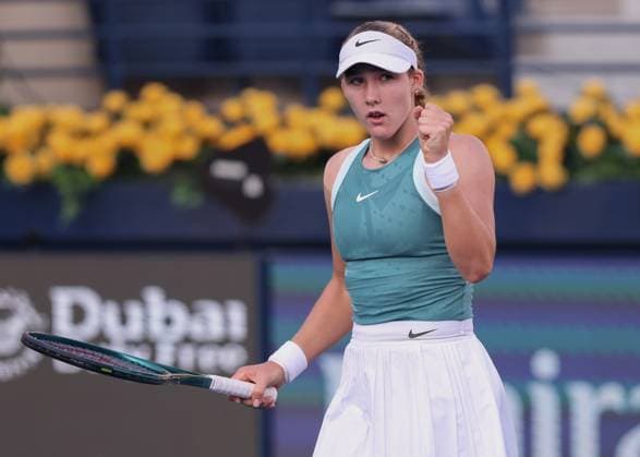 Mirra Andreeva, Dubai Duty Free Tennis Championships, Dubai, U A E Copyright: xJuergenxHasenkopfx
