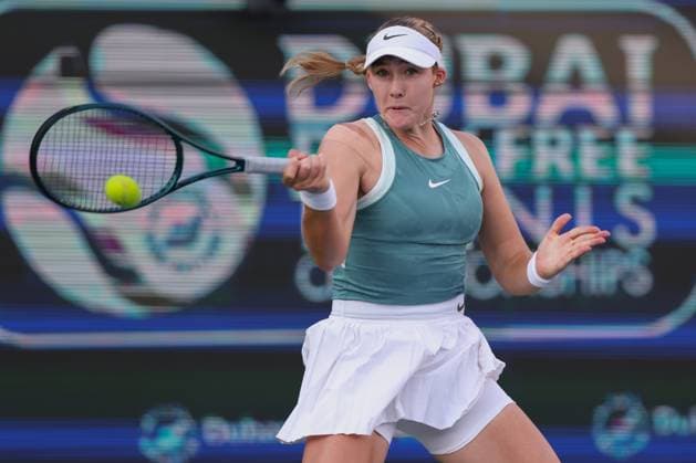 Mirra Andreeva, Dubai Duty Free Tennis Championships, Dubai, U A E Copyright: xJuergenxHasenkopfx