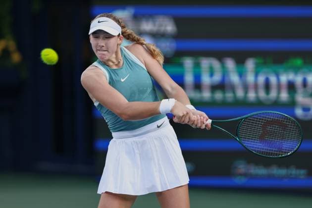 Mirra Andreeva, Dubai Duty Free Tennis Championships, Dubai, U A E Copyright: xJuergenxHasenkopfx