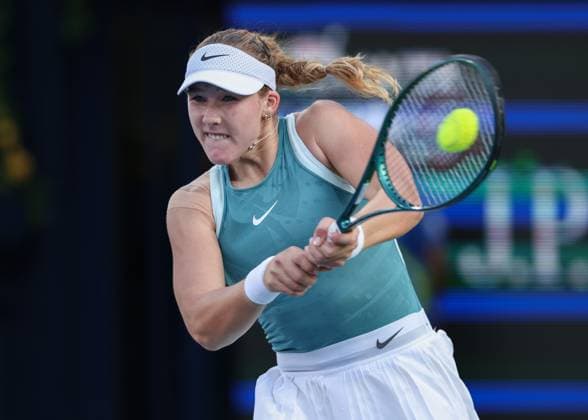 Mirra Andreeva, Dubai Duty Free Tennis Championships, Dubai, U A E Copyright: xJuergenxHasenkopfx