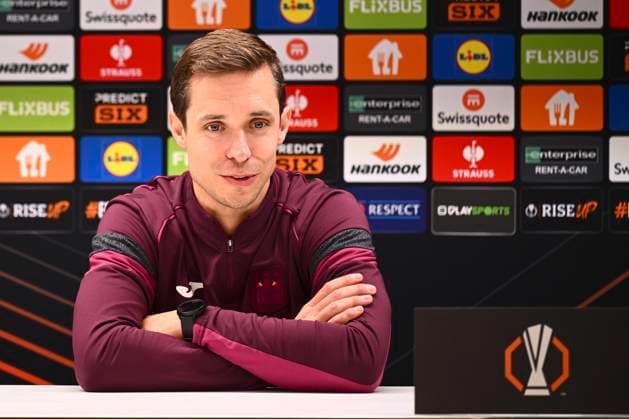 Football, EL, RSC Anderlecht, Training and press conference