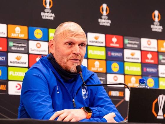 Football, EL, FC Twente, Press conference