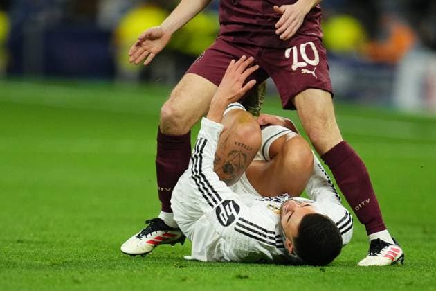 UEFA Champions League match between Real Madrid and Manchester City played at Santiago Bernabeu Stadium on February 19, 2025 in Madrid, Spain. (Photo by Bagu Blanco PRESSINPHOTO) Copyright: xBaguxBlancox xPressinphotox