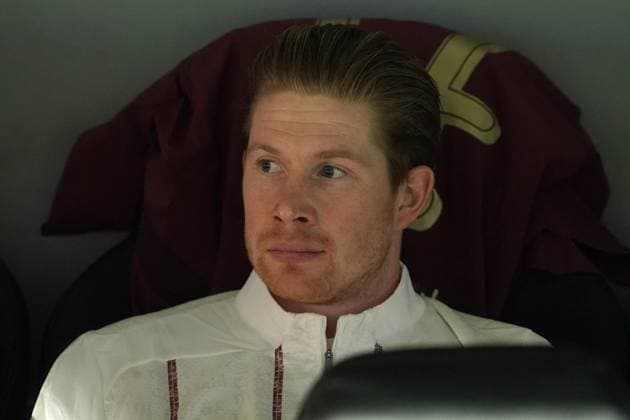 REAL MADRID CF v MANCHERSTER CITY FC. CHAMPIONS LEAGUE 2024 2025. KNOCKOUT PHASE PLAY-OFFS. 2ND LEG MATCH. Manchester City FC s Kevin De Bruyne during Champions League 2024 2025 Knockout phase play-offs 2nd leg match. February 19,2025. (ALTERPHOTOS Acero) MadridSpain  Copyright: xAcerox
