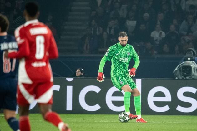 FOOTBALL : Paris SG vs Stade Brestois - Ligue des Champions - Barrage Retour - 19 02 2025 Gianluigi Donnarumma (Paris SG) ParisFrance  Copyright: xBaptistexAutissierx