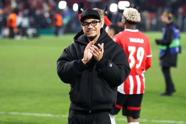 EINDHOVEN, 19-02-2025, Philips Stadium, UEFA Champions League season 2024 25, match between PSV and Juventus, PSV player Malik Tillman PSV - Juventus  x27945846x Copyright: