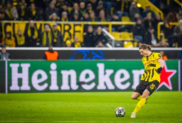 Dortmund, Germany 19th Feb 2025 Marcel Sabitzer BvB Borussia Dortmund Sporting Lisbon Borussia Dortmund Sporting Lisbon 19 02 2025