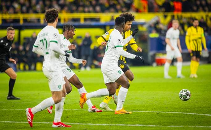 Dortmund, Germany 19th Feb 2025 Karim Adeyemi BvB Borussia Dortmund Sporting Lisbon Borussia Dortmund Sporting Lisbon 19 02 2025
